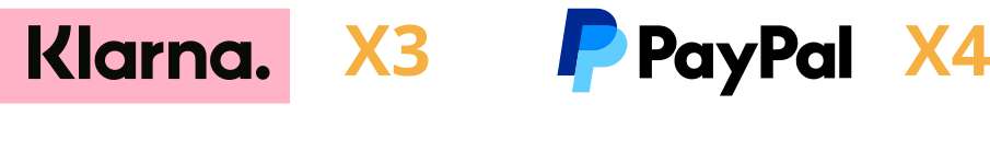 paiement en 3 ou fois Klana et Paypal