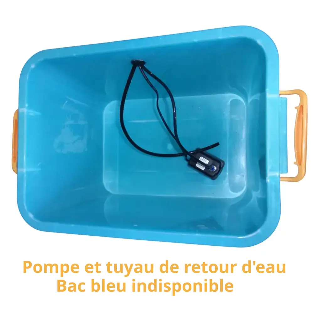Réservoir pompe eau  ventilateur brumisateur