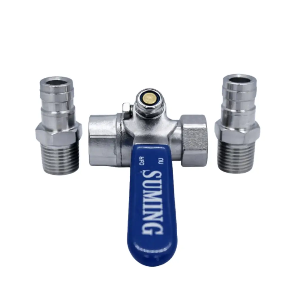 Vanne  1/4 (6.35 mm) haute pression robinet 